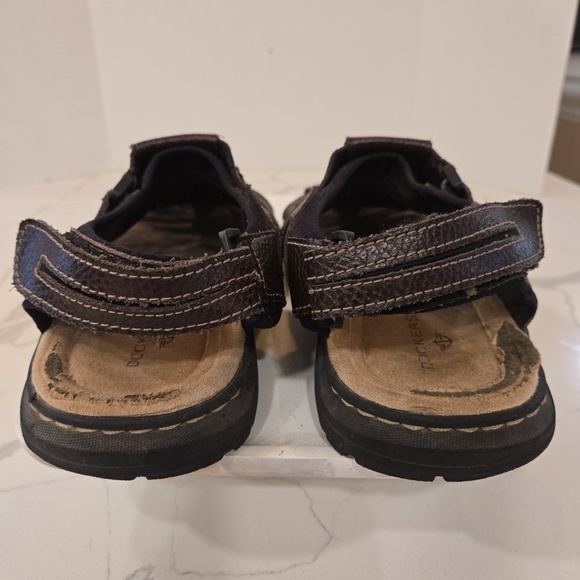 Leather Brown Fishermans Hiking Outdoor Sandals Mens Size 12